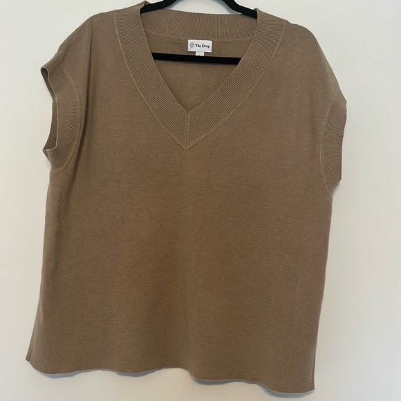 The Drop Vneck Sweater Vest - Picture 1 of 4